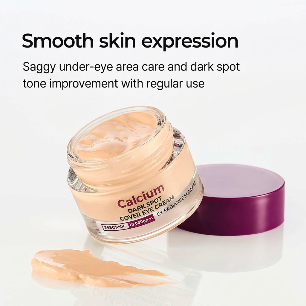Calcium Dark Spot Eye Cream | Dark Circle, Anti-aging, Sagging, Elasticity | Korean Cosmetics