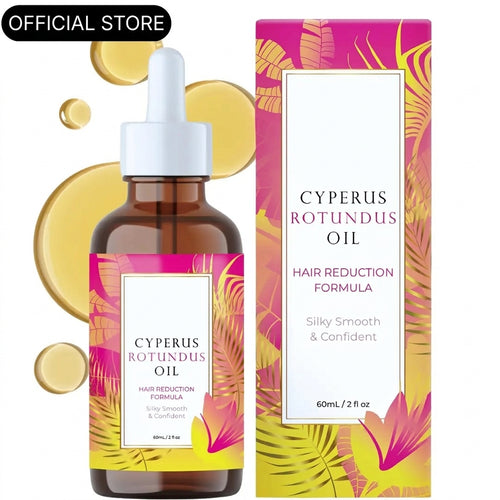 Beauty Cyperus Rotundus Oil for Natural Hair Reduction - 60ml/2oz