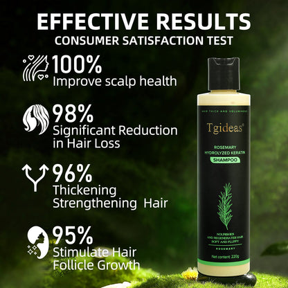 TgideasR Rosemary ShampooHair Growth & Anti-DandruffScalp Treatment