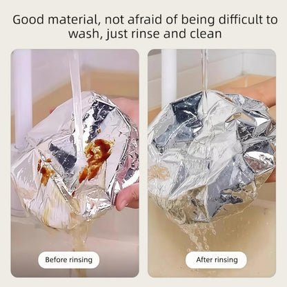 Home dining table & food container aluminum foil heat-retaining cover, kitchen food insulation and freshness keeping, high-quality aluminum foil