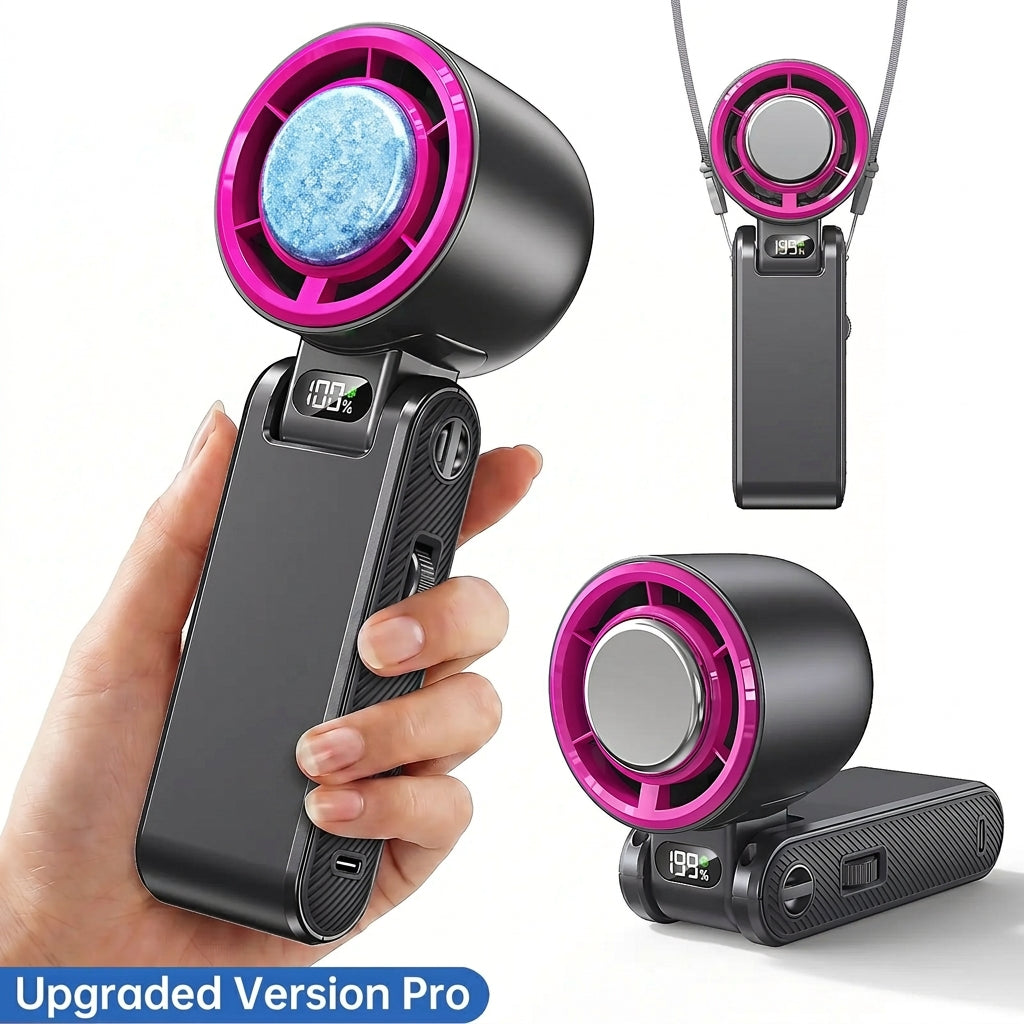 Portable fan Handheld High Speed Fan 199 Adjustable Levels Foldable for Summer Travel Vacation Essentials& Outdoor Activities cool fan