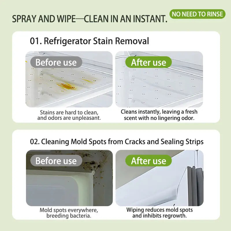 Household Kitchen Cleaner Spray - Liquid Grease Remover for Stovetops, Range Hoods - 318 ml/Bottle M1, Summer Vibes ,Summer Wins