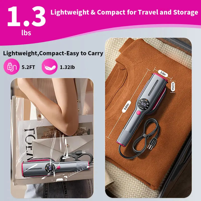 Garment Steamer for Clothes, Portable Travel Clothing Steamer Iron, 7 Mode with LED Display, 5s Fast Heating, 90° Swivel Handle, New Year Gift,Summervibes summerwins