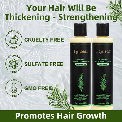 TgideasR Rosemary ShampooHair Growth & Anti-DandruffScalp Treatment