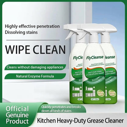 Household Kitchen Cleaner Spray - Liquid Grease Remover for Stovetops, Range Hoods - 318 ml/Bottle M1, Summer Vibes ,Summer Wins