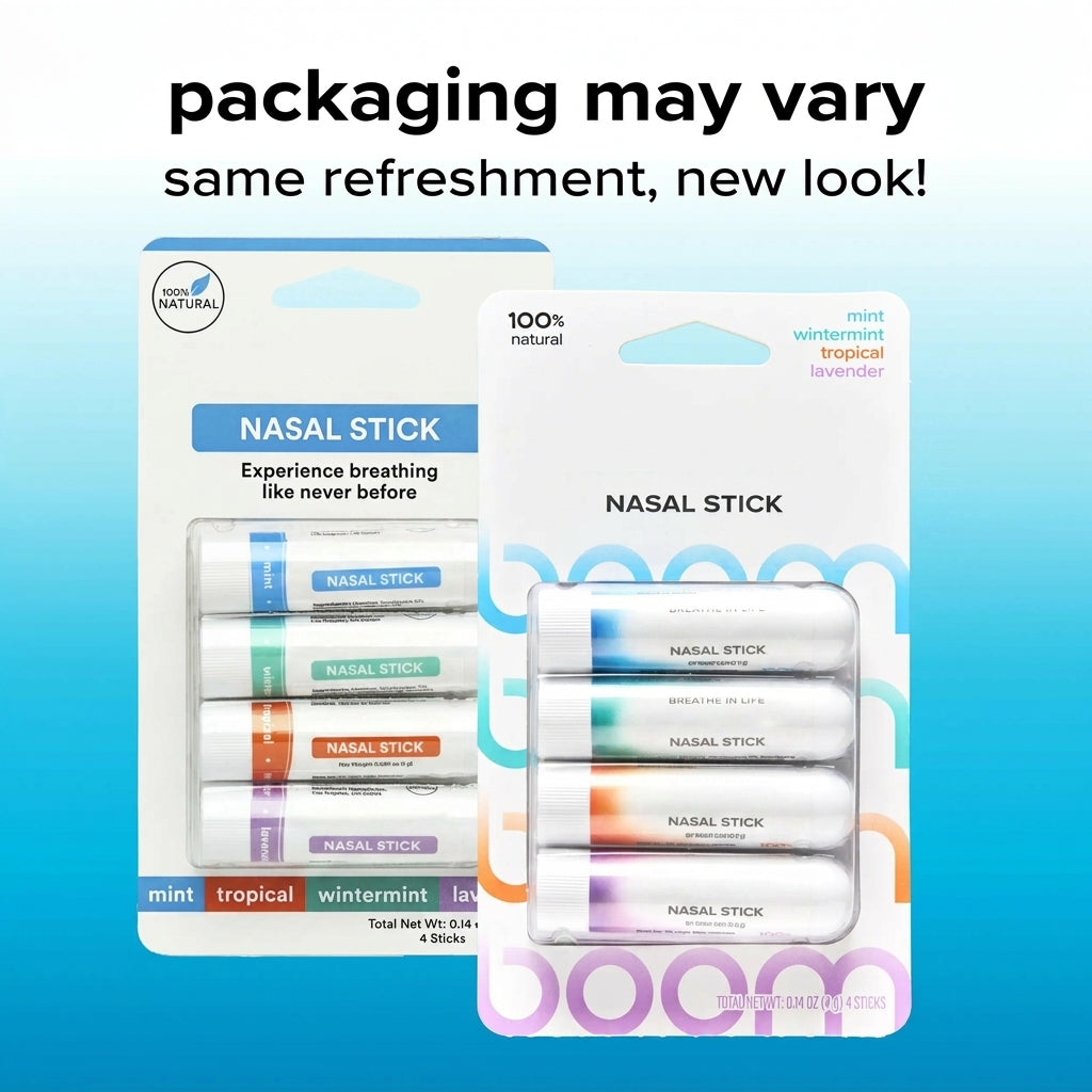 Nasal Stick: Free Your Nose | Featured on Shark Tank | Powerful Essential Oils with Vapor Flow Technology | Breathe In Life