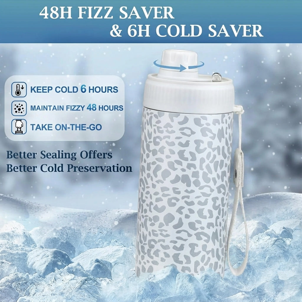 [Summer wins]Sealed Can Cooler Fizz Lid - Fits 12oz Cans, Slim Cans, 12oz Bottles & As Tumbler - Coffee Cup - Vacuum Insulated Stainless Steel Drinkware Flasks Beach Beverage Thermal Skinny Beach Mug Bottled Bottled Portable Portable Portable