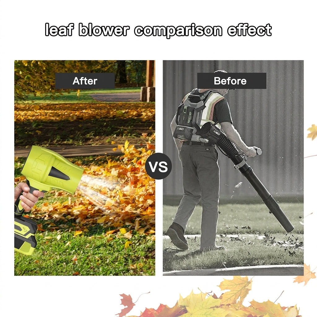 Turbo Jet Blower,Leaf Blower, Violent Turbo Fan, Pure Copper Motor,Car Drying After Wash, Handheld Snow Blower,Cordless Turbo Power Air Duster,Home Improve,Garden Mainte Holiday gifts