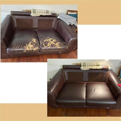 20*54 Inch Self-Adhesive Leather Sticker Patch Cuttable Sofa Repair,PVC Leatherette Waterproof Upholstery Fabric,Leather Stickers Self Adhesiveleather Repair Patch,for Car Seat, Couch, Chair