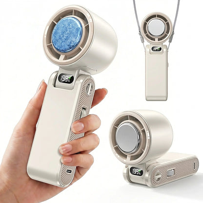 Portable fan Handheld High Speed Fan 199 Adjustable Levels Foldable for Summer Travel Vacation Essentials& Outdoor Activities cool fan