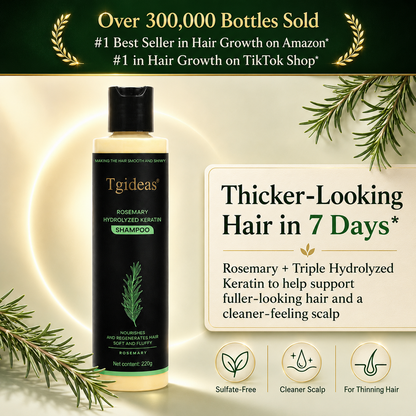 TgideasR Rosemary ShampooHair Growth & Anti-DandruffScalp Treatment