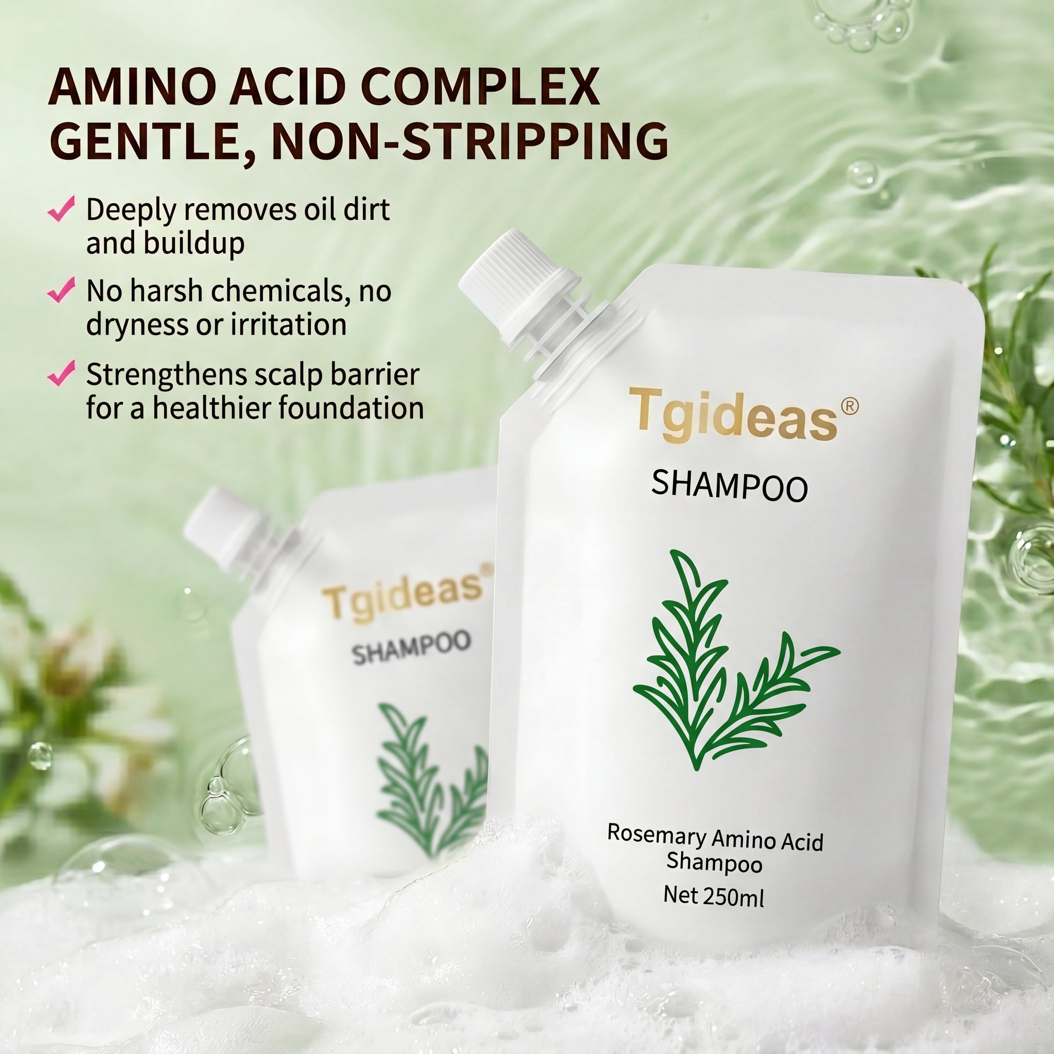 Tgideas®Rosemary&amp;Anti-Hair Fall HairLoss Treatment Shampoo