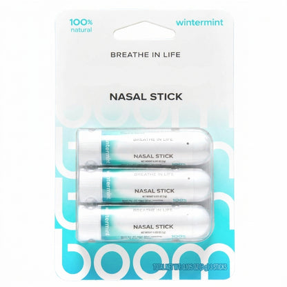 Nasal Stick: Free Your Nose | Featured on Shark Tank | Powerful Essential Oils with Vapor Flow Technology | Breathe In Life