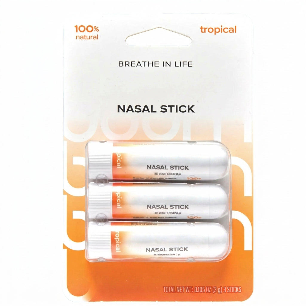 Nasal Stick: Free Your Nose | Featured on Shark Tank | Powerful Essential Oils with Vapor Flow Technology | Breathe In Life