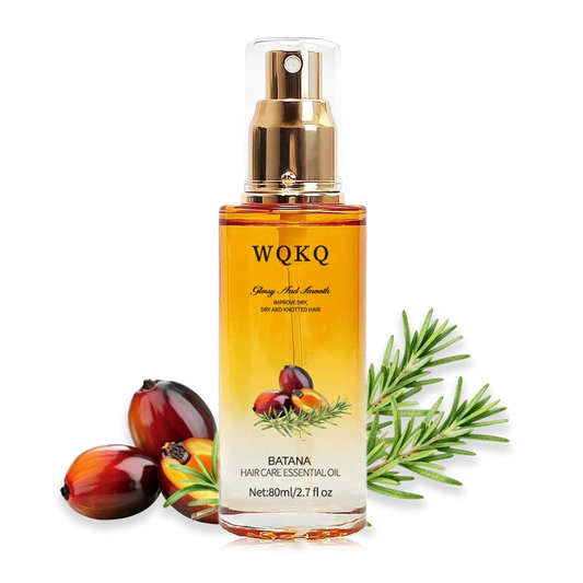 Hair Oil Spray with Jojoba & Shea Butter, 1 Pack, 2.7 FL Oz Clear Conditioning Oil for Dry & Curly Hair, Detangling, Styling, Moisturizing for Women & Men