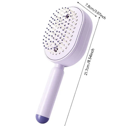 Electric Spray Massage Comb | Oil Mist Hair Care | Self-Cleaning & Anti-Static | Fluffy Smooth Hair | Anti Tangle Brush | Hair Detangling Comb | Hair Care Tool